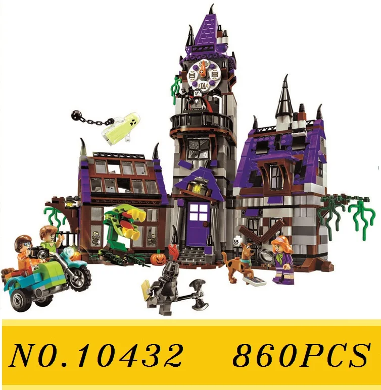 10429 10428 10430 Scooby Doo Mummy Museum Juguetes de bloques de const 